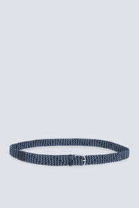 Springfield Braided contrast zigzag belt