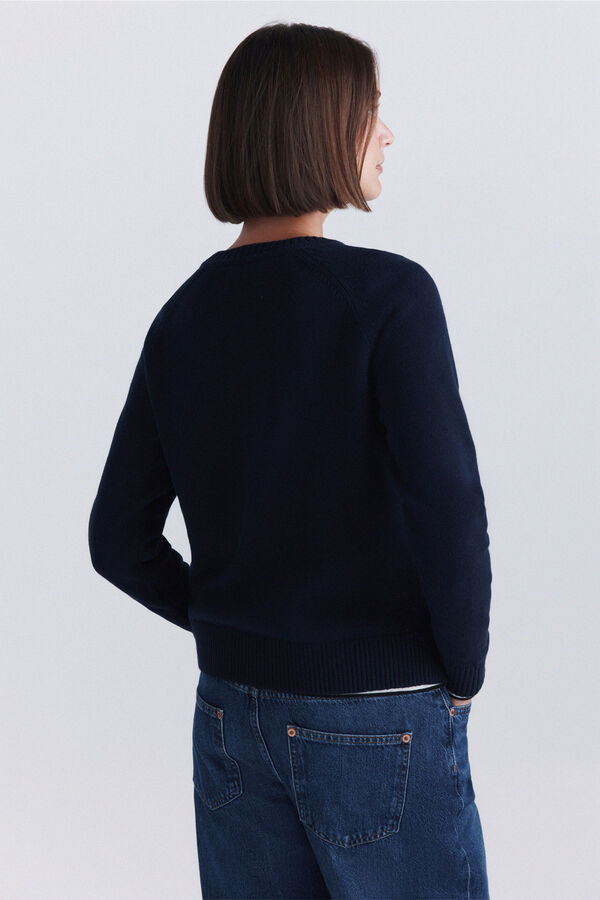 Springfield Star jumper blue