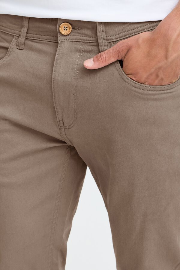 Blend Five-pocket slim trousers grey