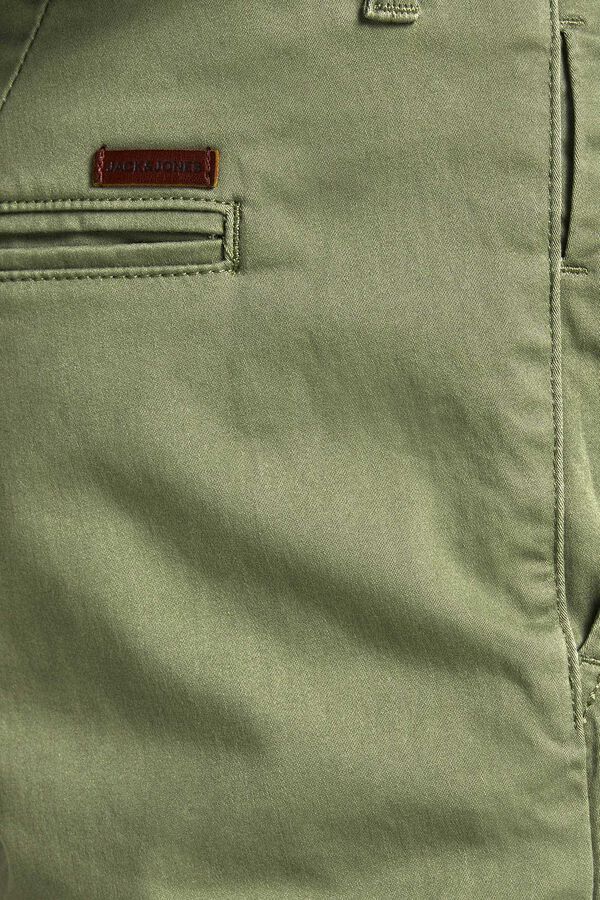 Springfield Shorts im Chino-Stil grün