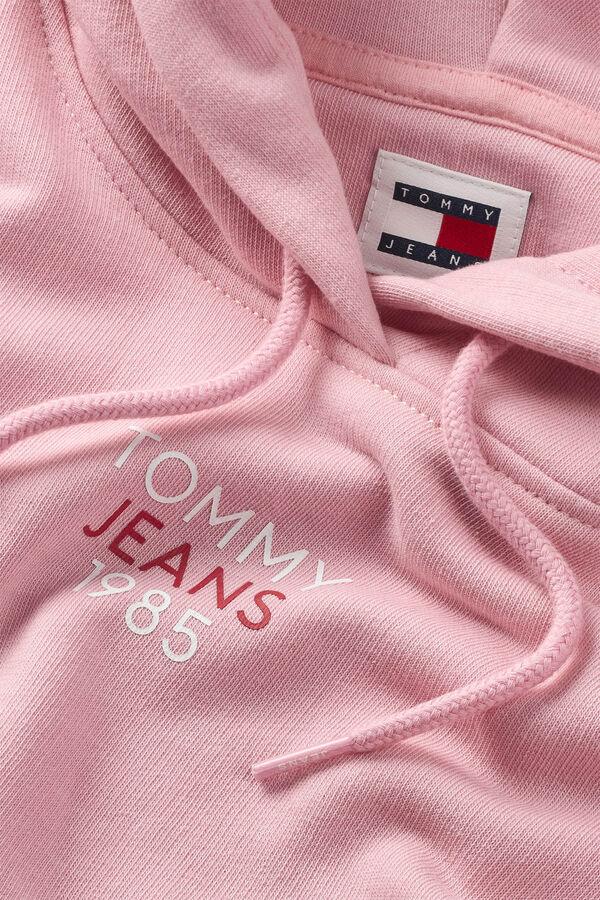 Springfield Women's Tommy Jeans sweatshirt pink