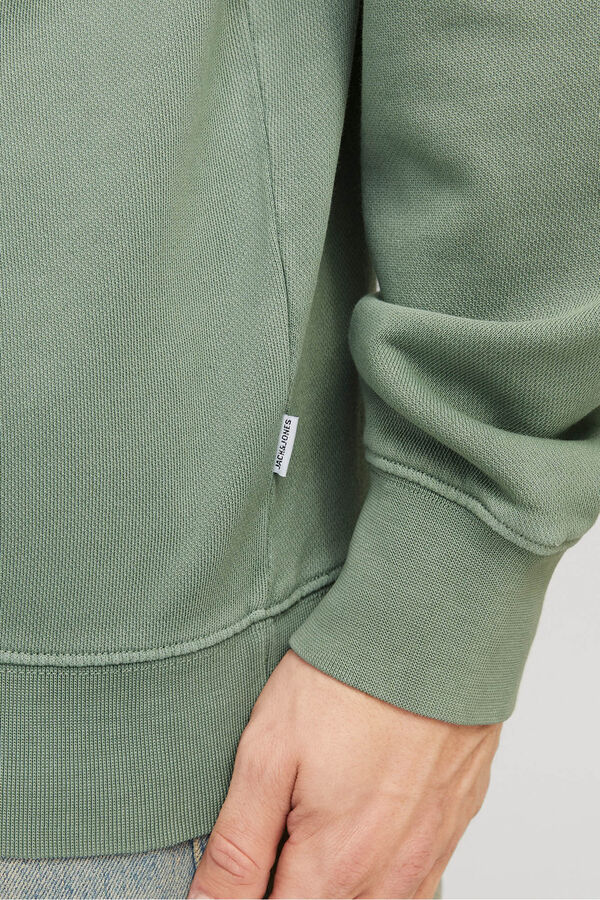 Jack & Jones Sudadera b&aacute;sica loose fit verde