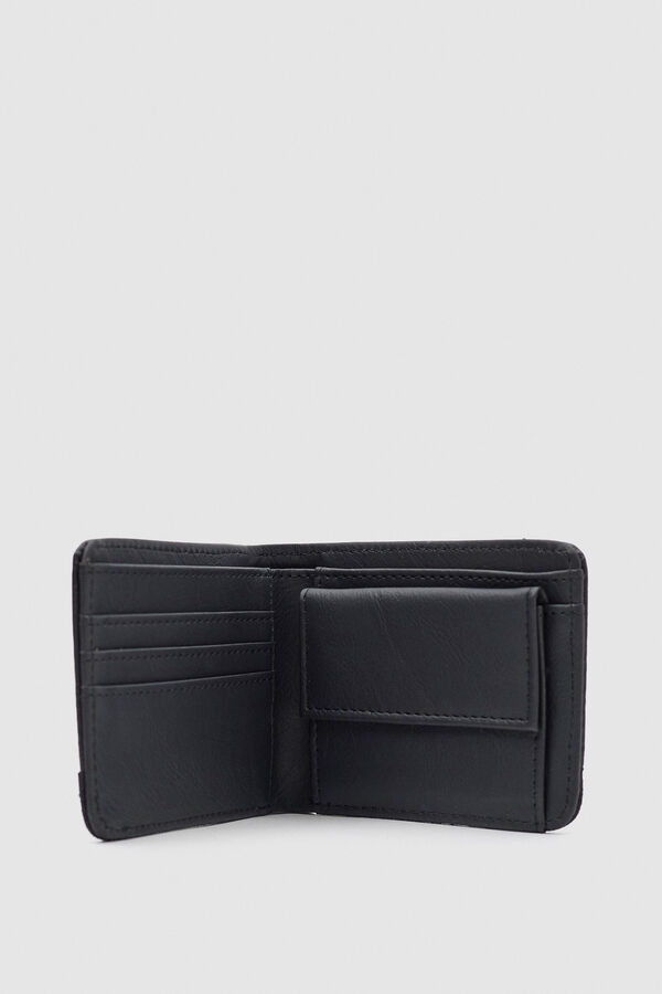 Springfield Men's black wallet crna