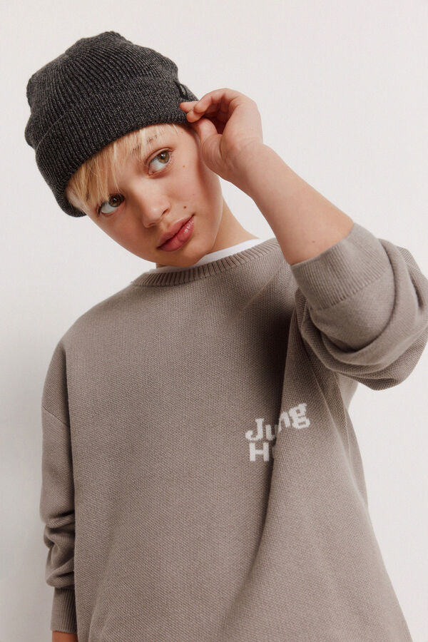 Springfield Kids Jersey "Just Hopping" ni&ntilde;o. gris