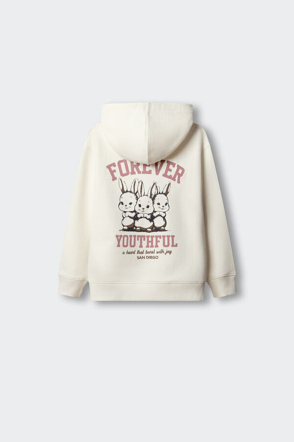 Springfield Kids Sudadera conejos ni&ntilde;a rosa