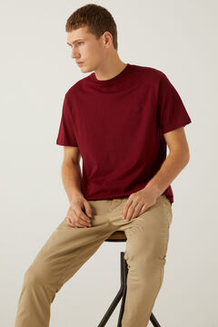 Springfield T-shirt b&aacute;sica &aacute;rvore vermelho