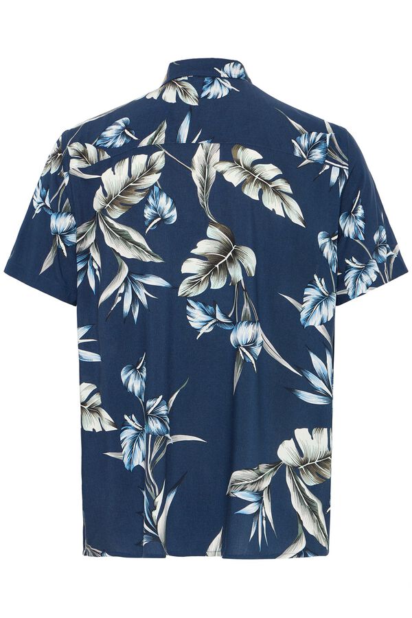 Blend PLUS Camisa de manga corta talla grande estampado