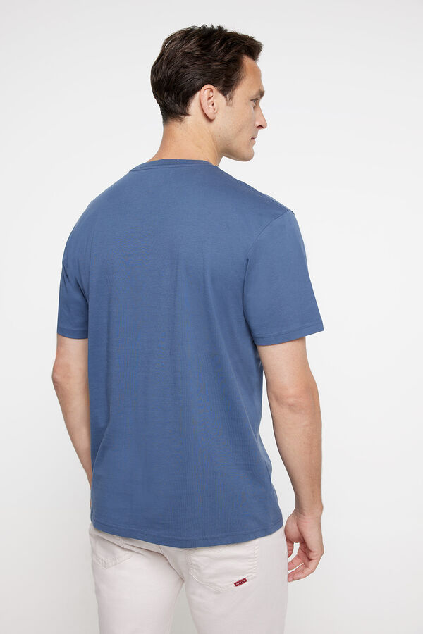 Springfield Columbia Path Lake™ print T-shirt <br> Blue