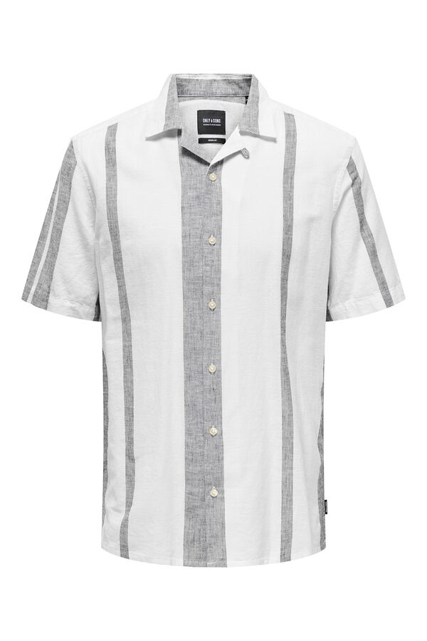 Only & Sons Short sleeve shirt white