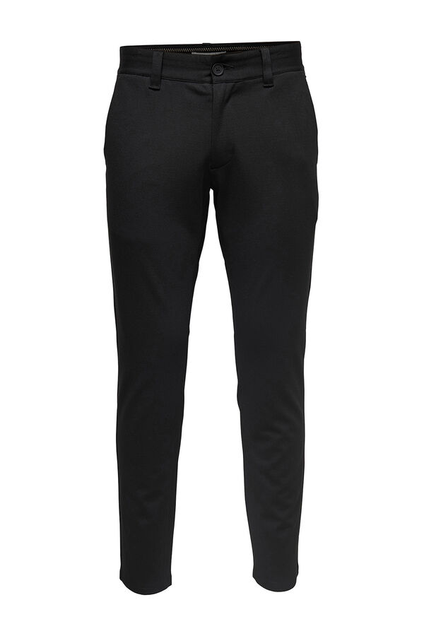 Only & Sons Schmale lange Hosen Schwarz