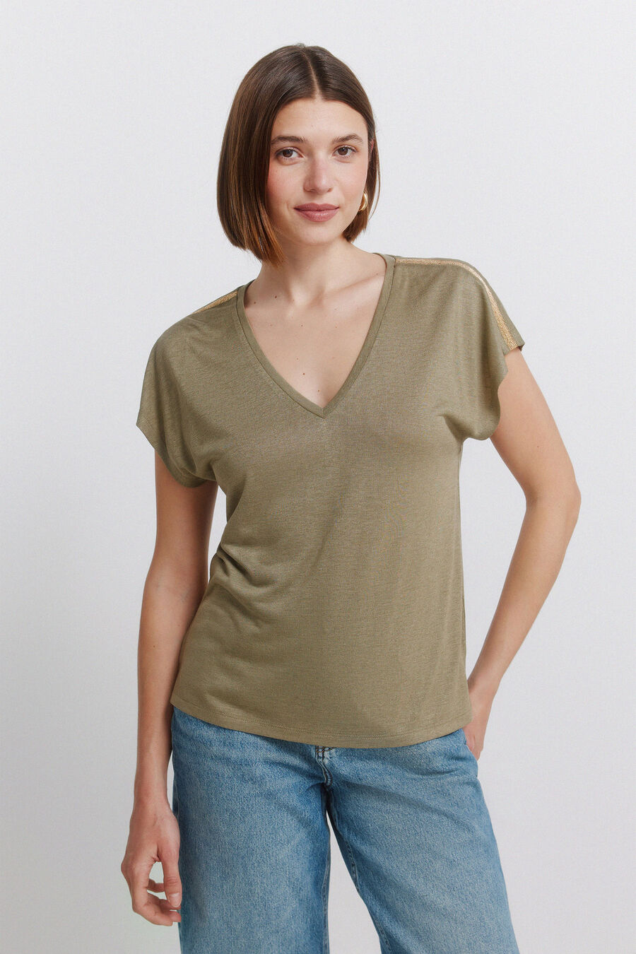 Camiseta manga murciélago