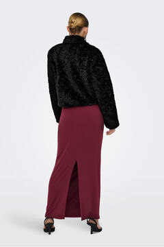 Only Abrigo corto efecto pelo