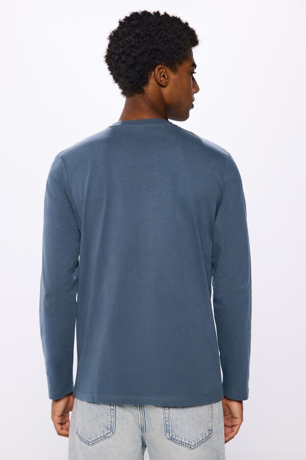 Springfield Peach long sleeve t-shirt acqua