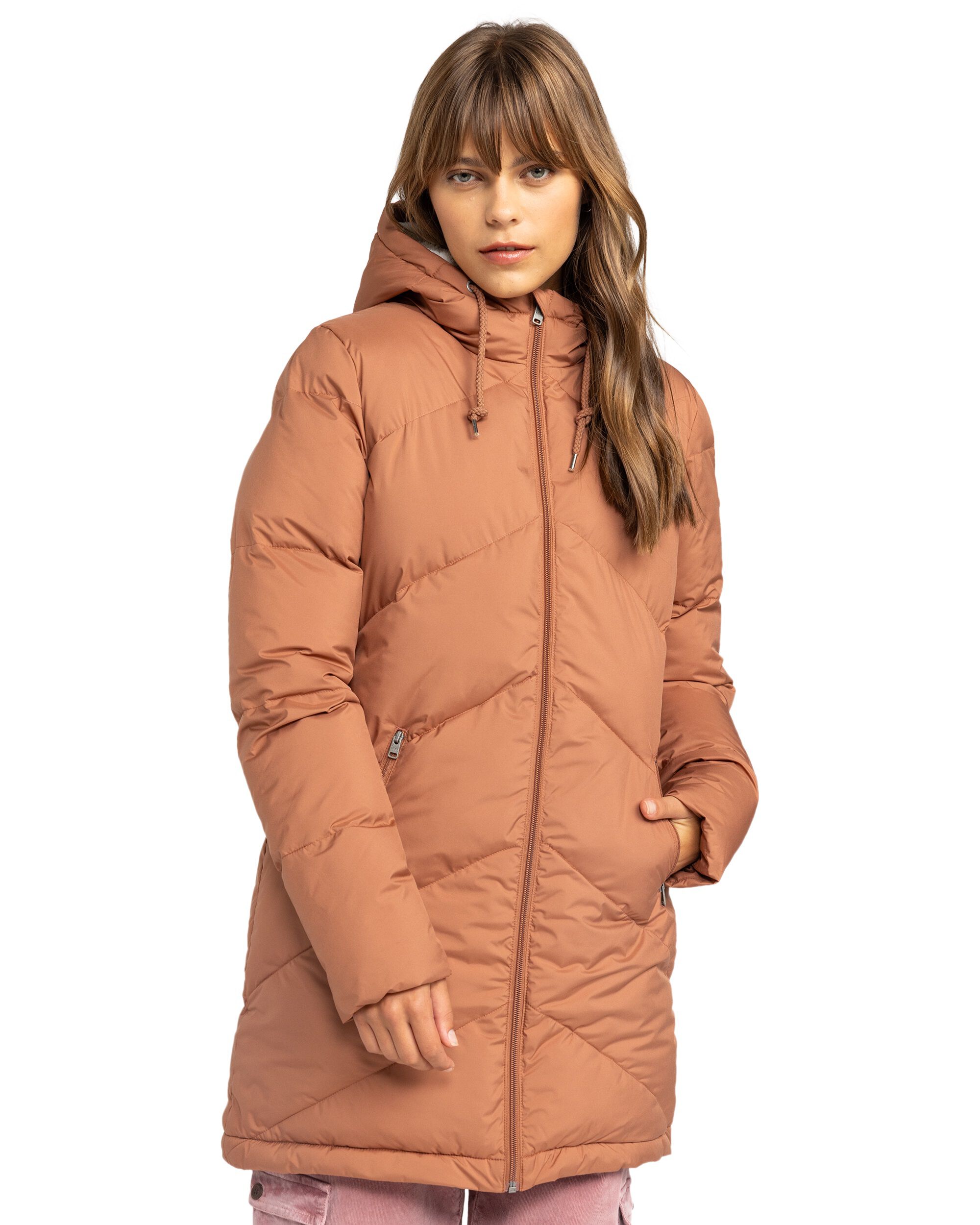 Roxy  Jaqueta acolchoada com capuz feminino