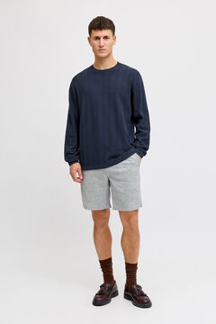 JJ REBEL Camisola de malha estruturada folgada