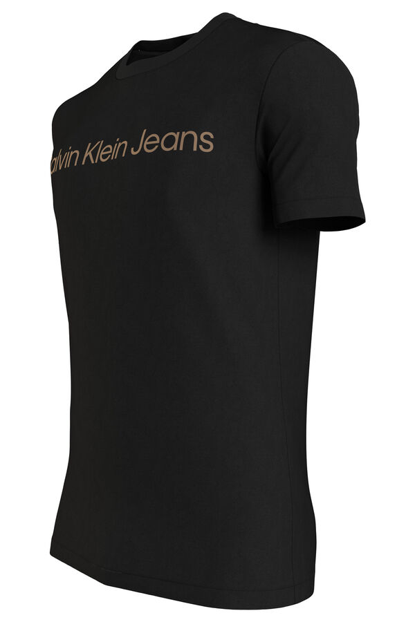 Springfield Short-sleeved T-shirt with logo. noir