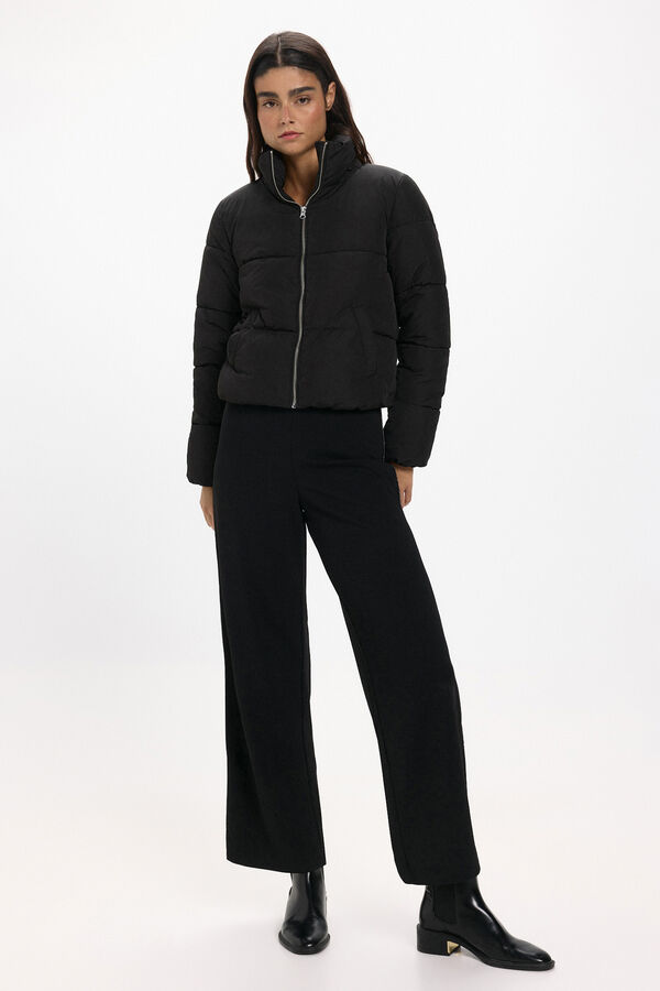 JDY Puffer jacket Crna