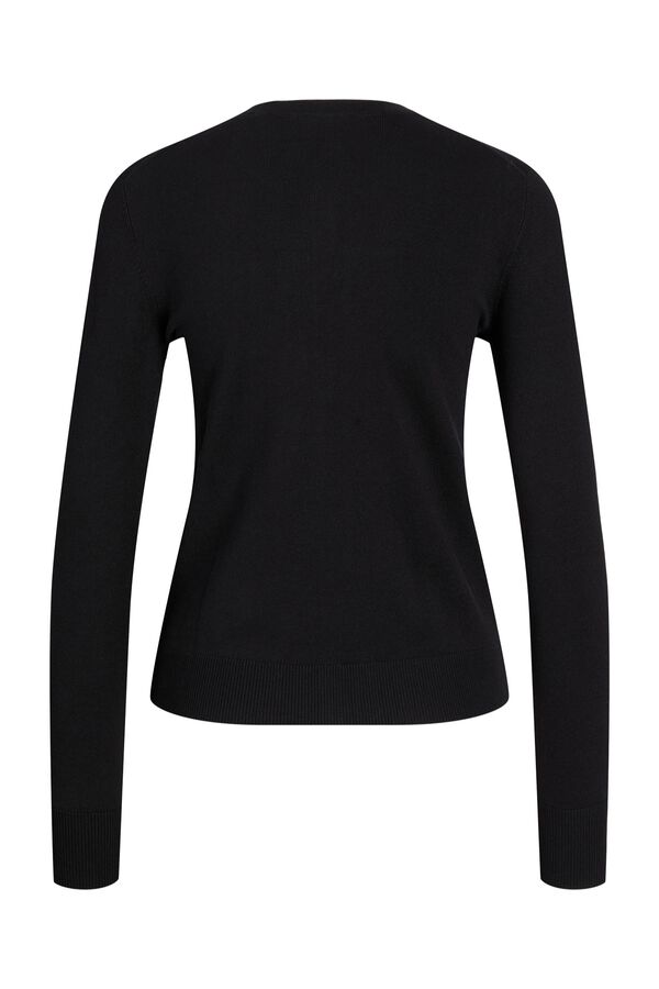 Jack & Jones Fine knit cardigan black