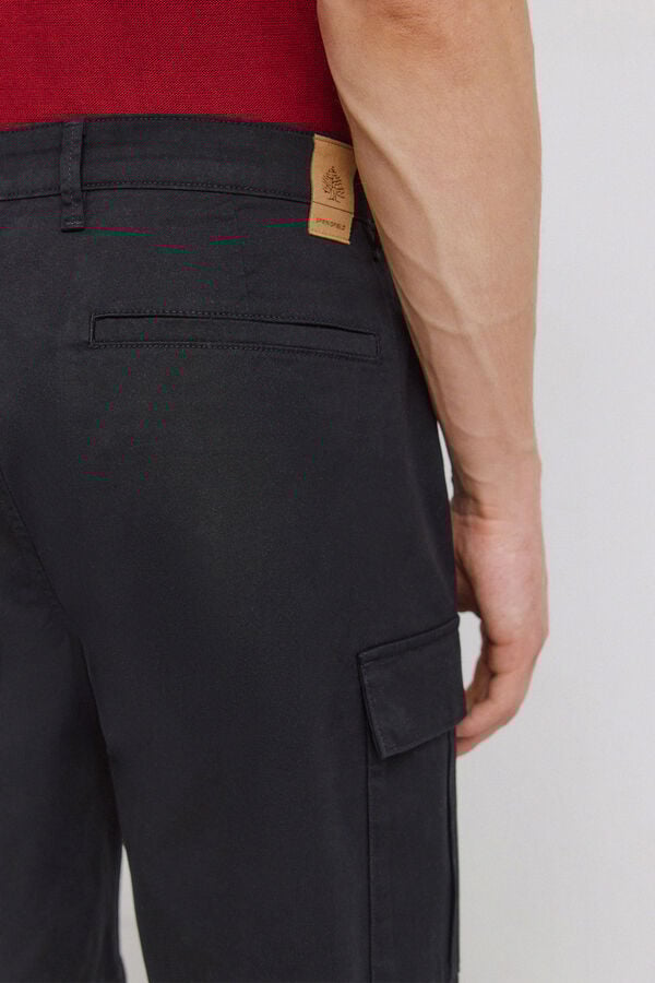 Springfield Bermuda cargo comfort fit negro