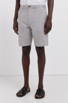 Springfield Bermuda chambray comfort slim fit