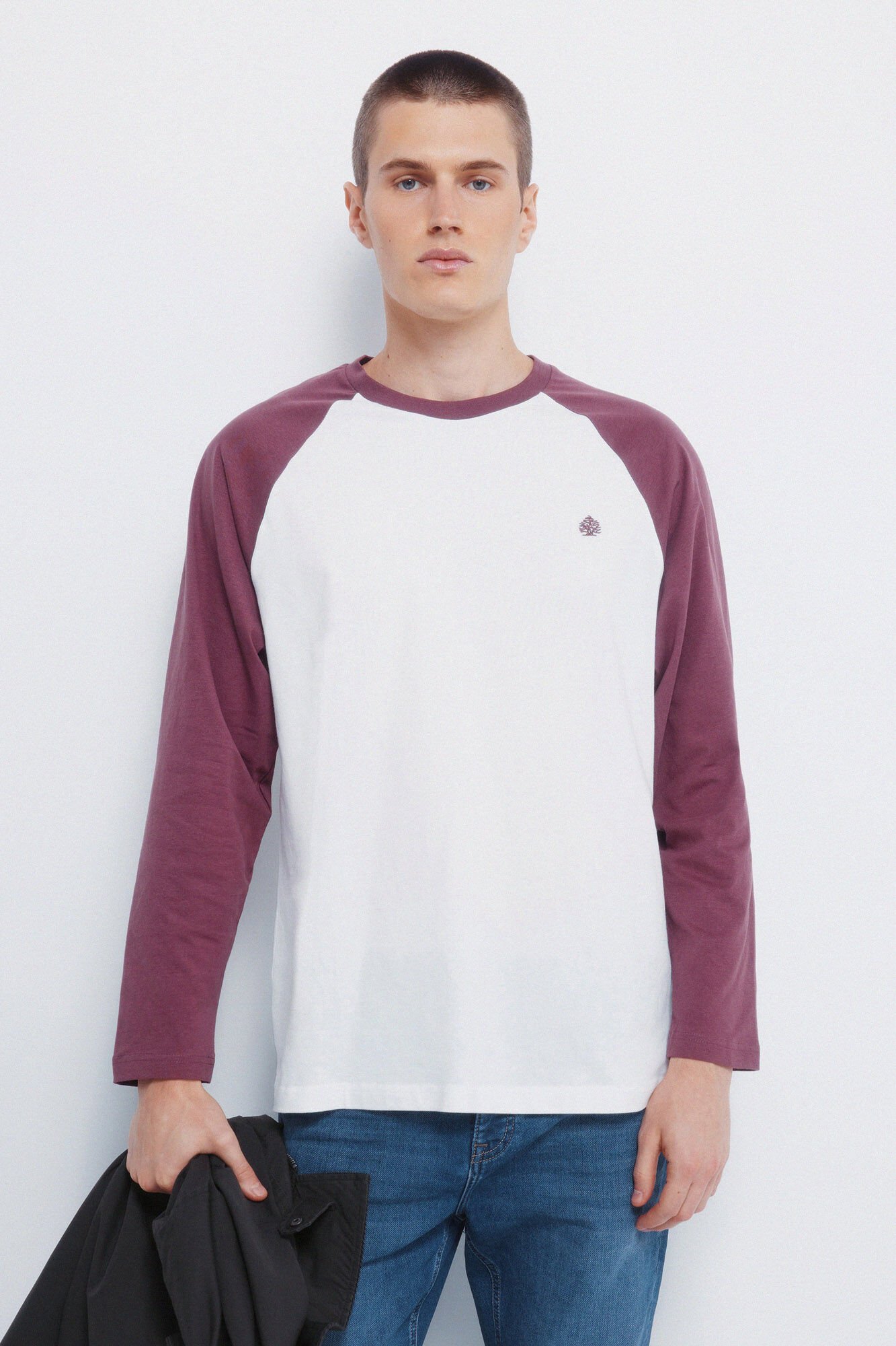 Springfield Contrast long sleeve T-shirt