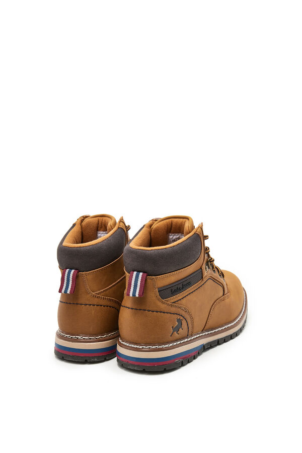 Lois Lace-up casual boots mink