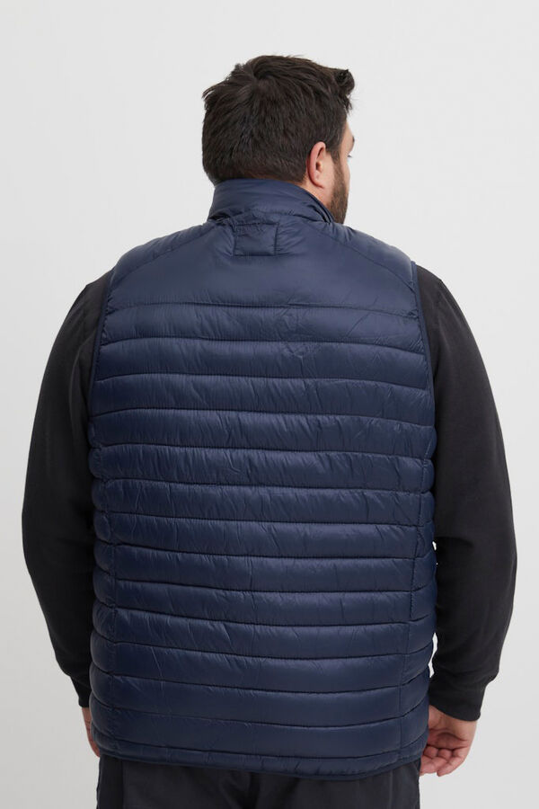 Blend PLUS Chaleco Puffer azul