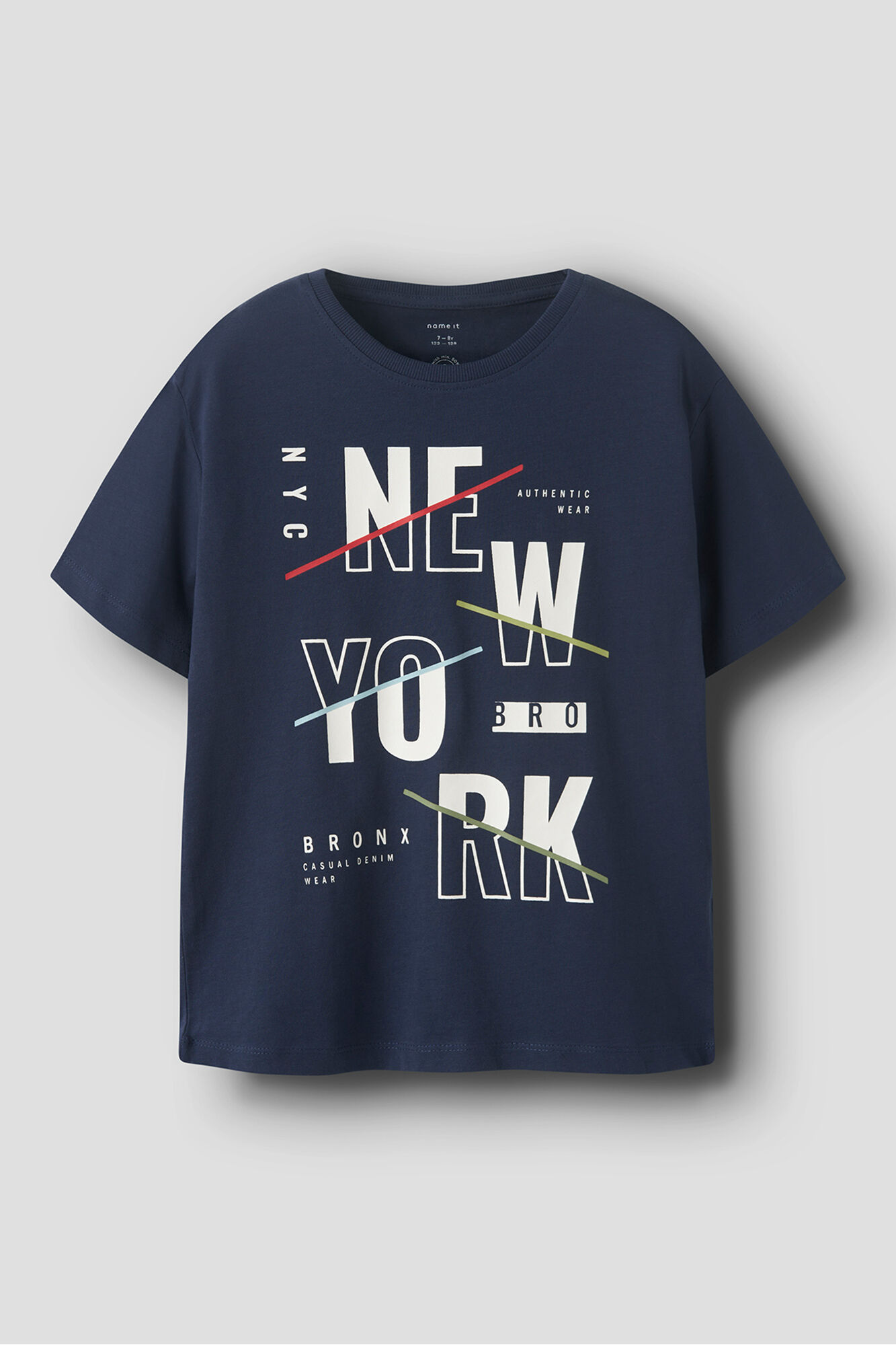 Name It Camiseta infantil de manga curta