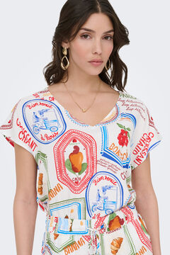 JDY Bedrucktes Kurzarm-Shirt
