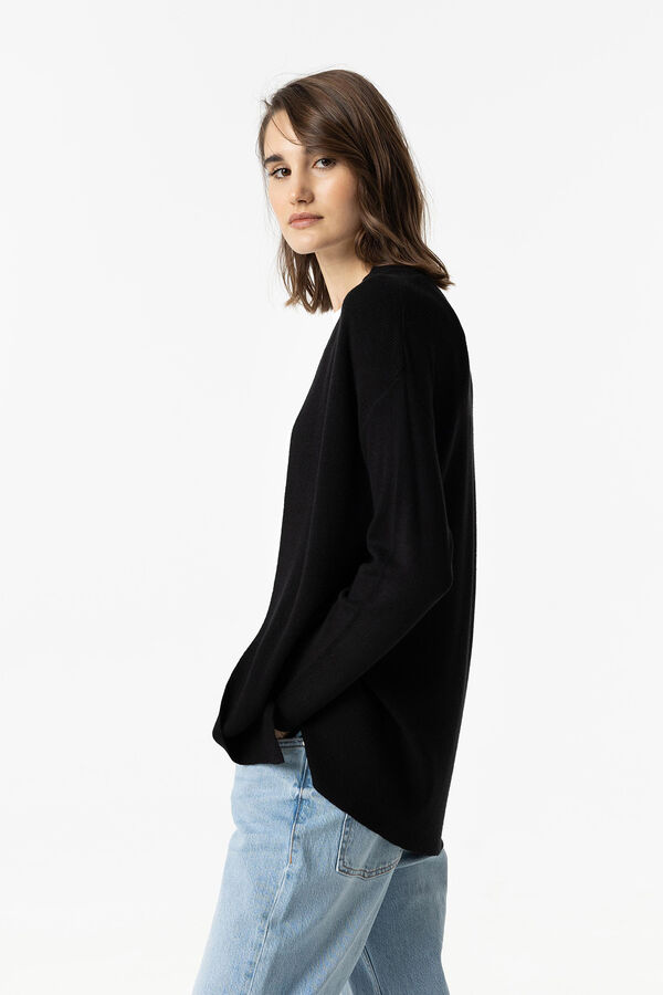 Tiffosi Essential cardigan black