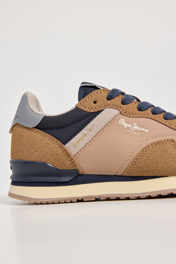 Pepe Jeans Running style sneakers brown