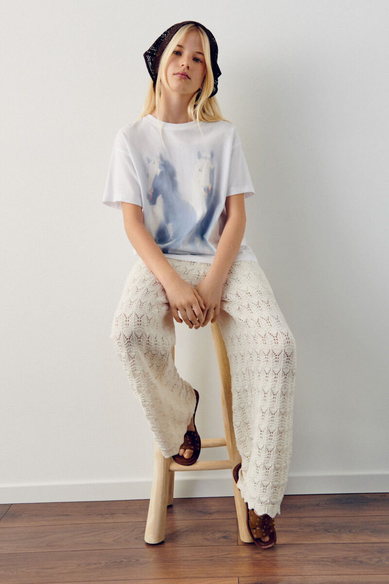 Springfield Kids Pantal&oacute;n crochet ni&ntilde;a