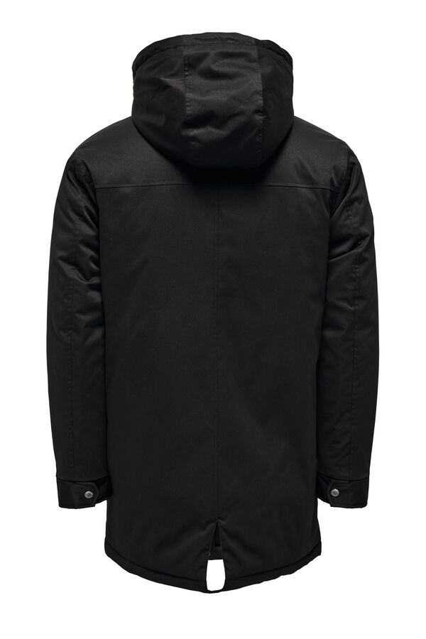 Only & Sons Hood parka black