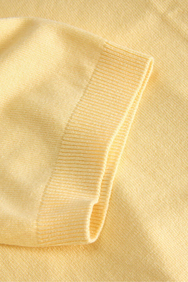 Jack & Jones Polo punto manga corta regular amarillo