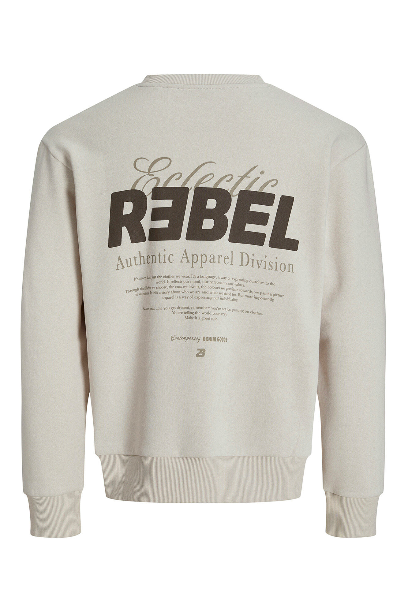 JJ REBEL Sudadera back print