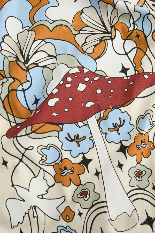 Jack & Jones T-Shirt mit R&uuml;ckenprint Wei&szlig;