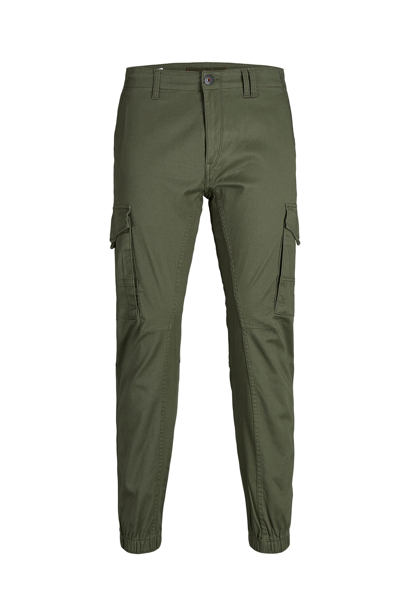 Yours Clothing DARTED WAIST TAPERED - Trousers - green - Zalando.de