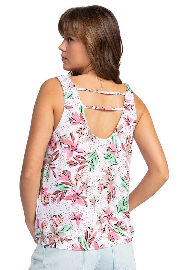 Springfield Sleeveless top with print for Women natural