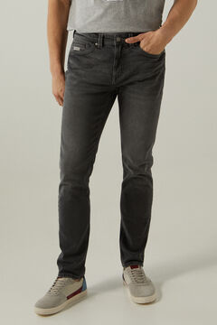 Springfield Jeans slim gris lavado oscuro grey