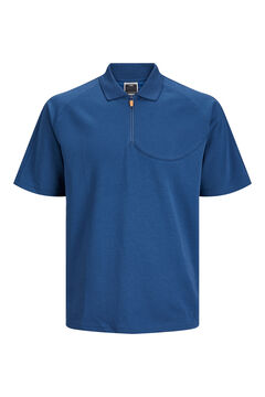 Springfield Camiseta print delantero azul medio