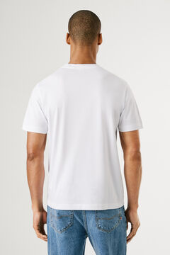 Pepe Jeans Camiseta de manga corta con logo y estampado frontal.