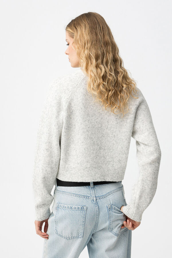 Tiffosi Cardigan cropped gris
