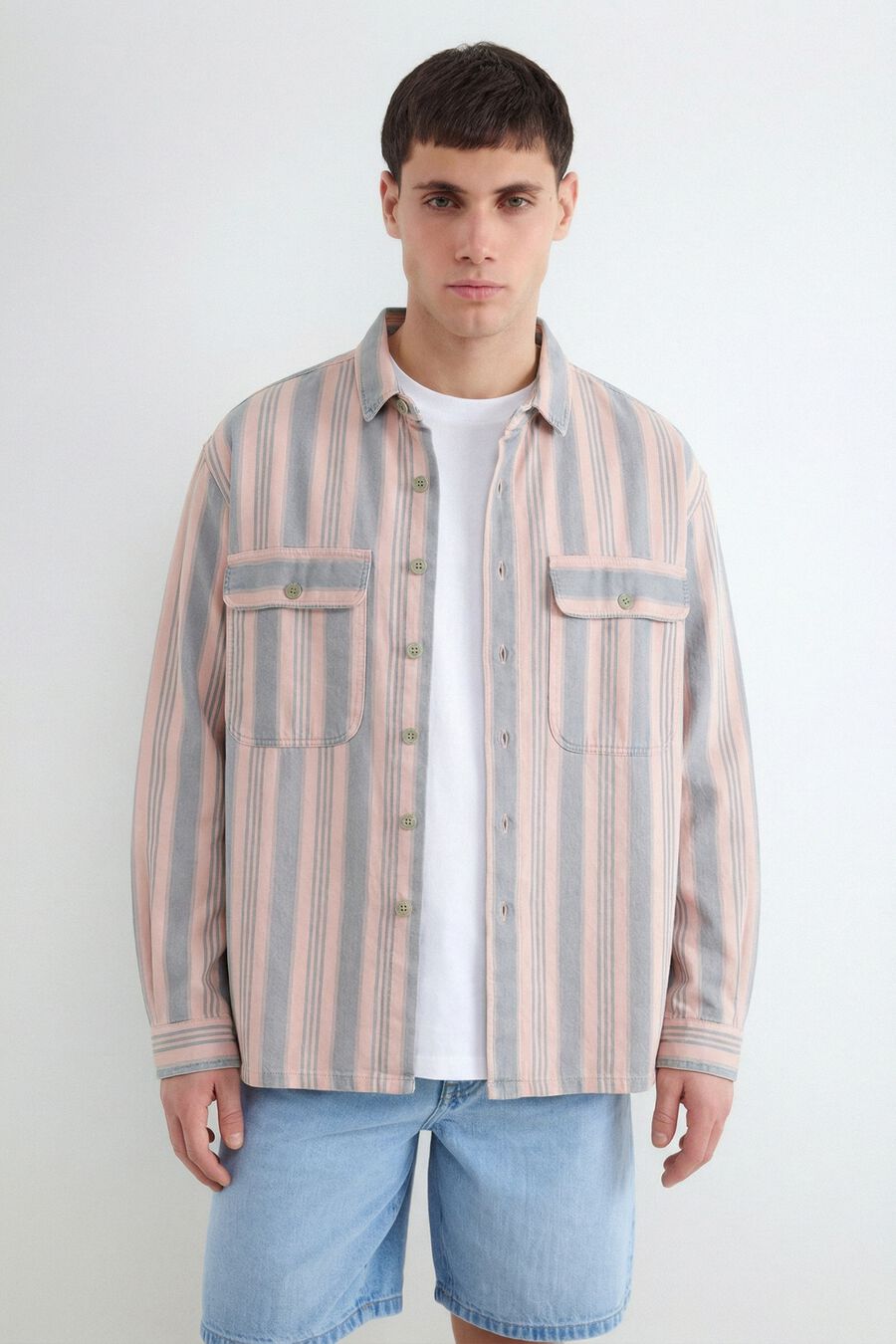 Camisa manga larga rayas