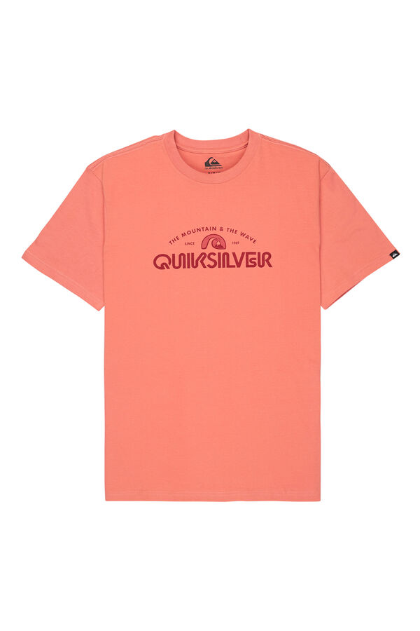 Quiksilver Short-sleeved T-shirt red