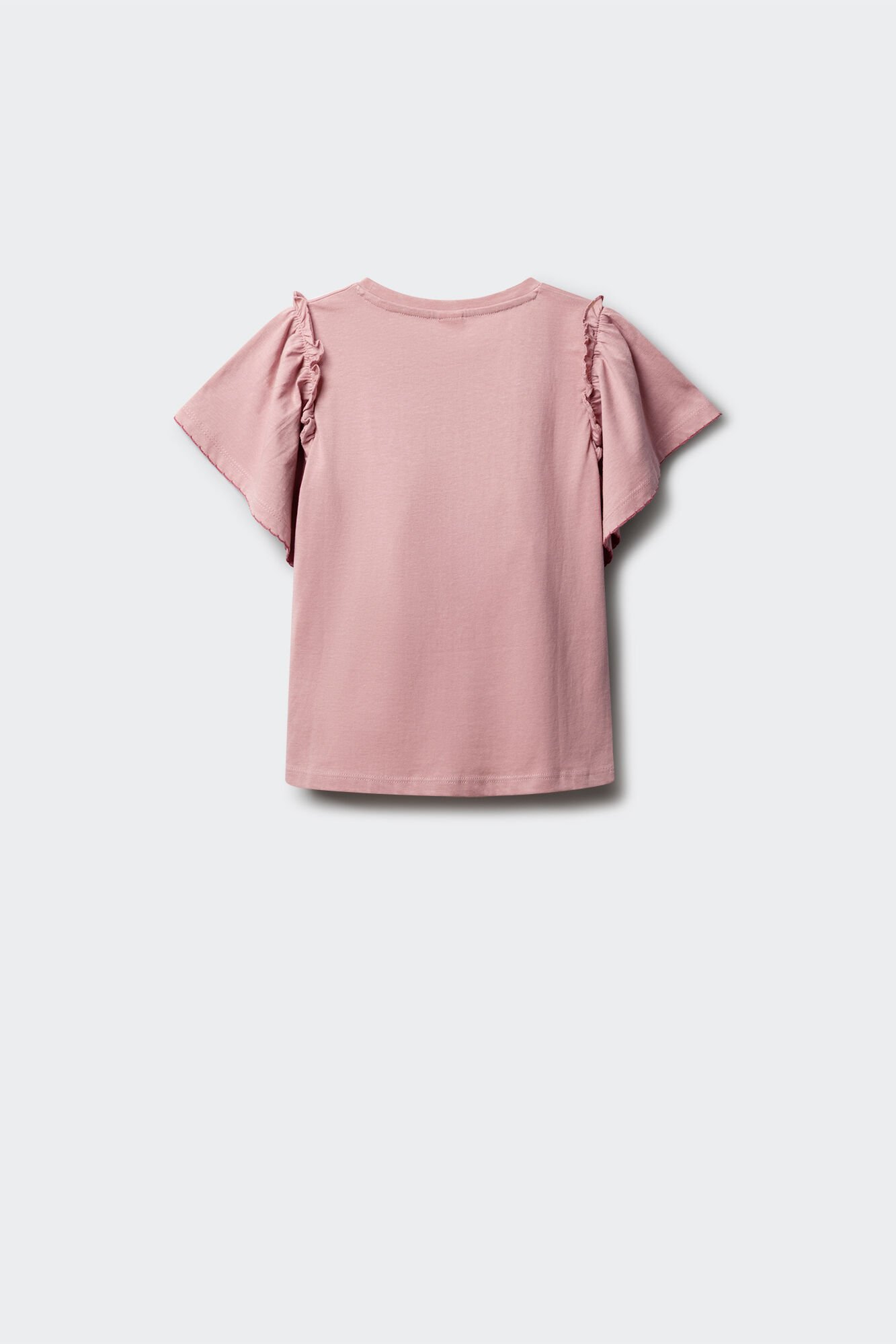 Springfield Kids Camiseta manga corta volantes ni&ntilde;a