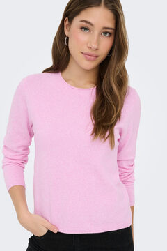 Only Jersey de cuello redondo