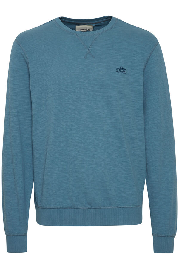 Springfield Sweatshirt Rundhalsausschnitt azul acero