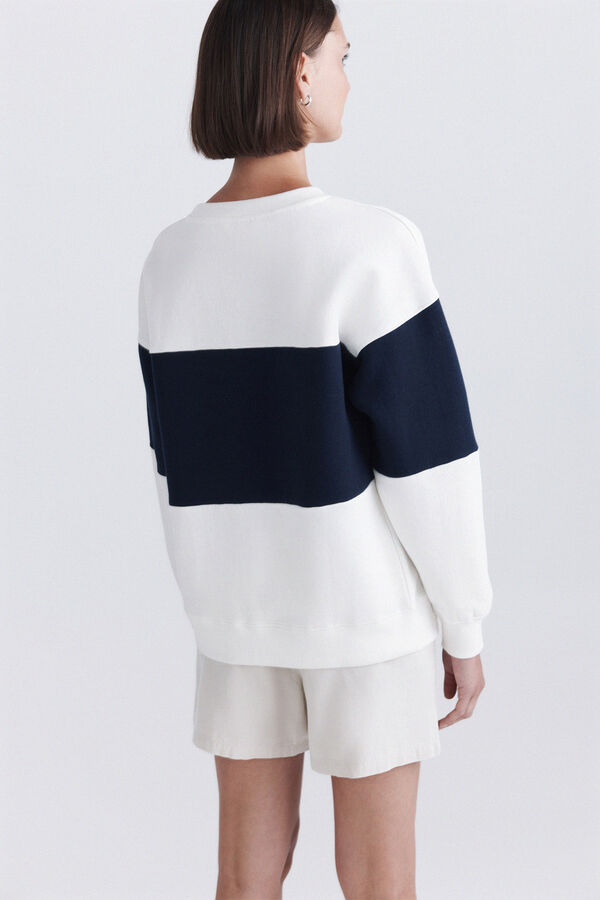 Springfield "manhattan" sweatshirt white