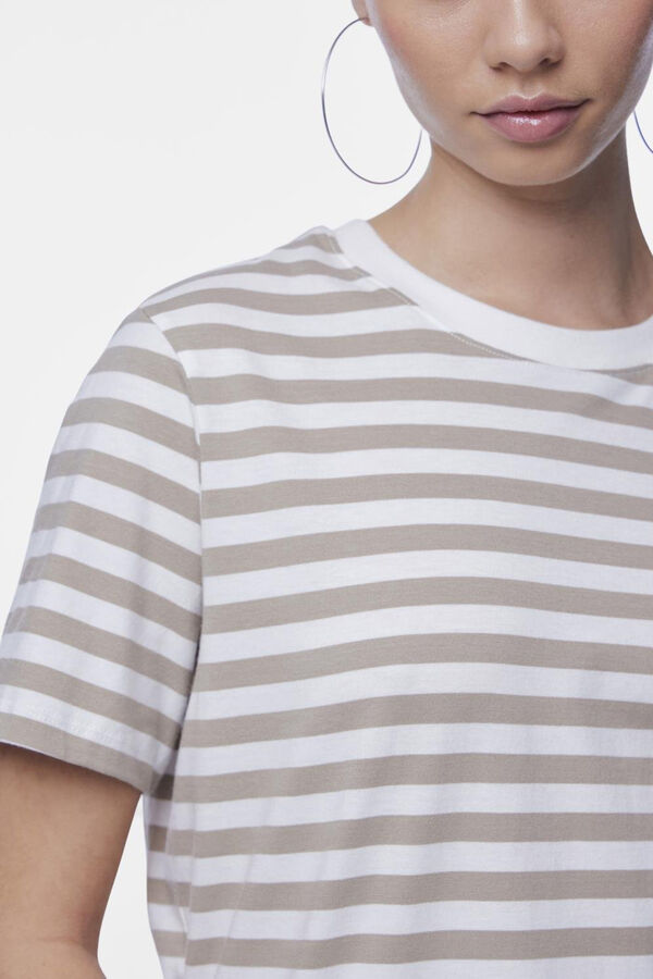 Pieces Basic T-shirt nude