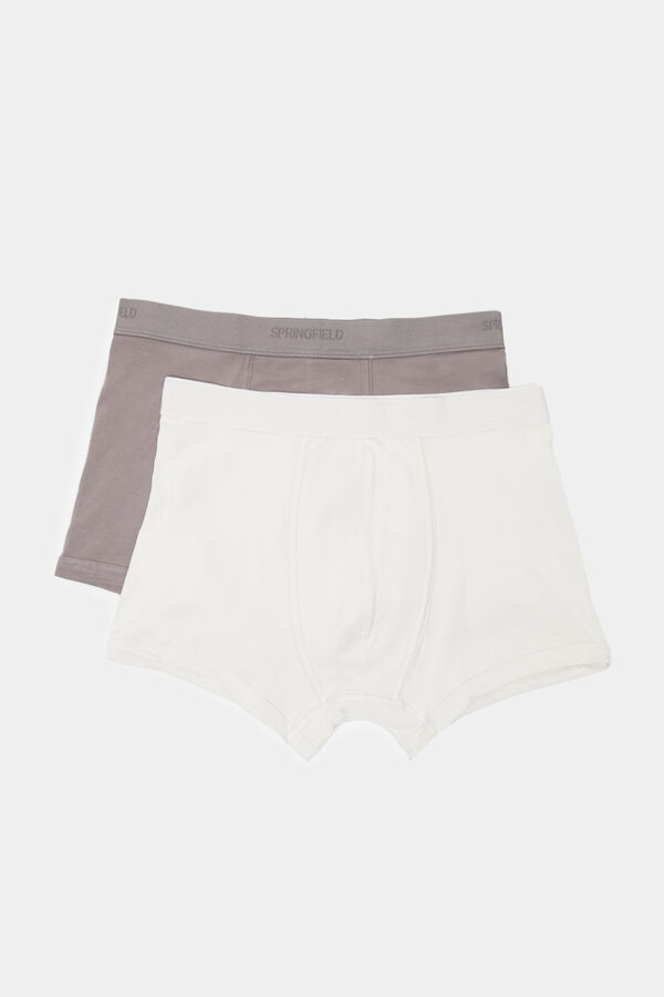 Springfield Pack of 2 essential boxers grey